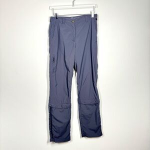 Maier Sports Women’s Size 10 Long Gray Convertible Hiking Outdoor Pants
